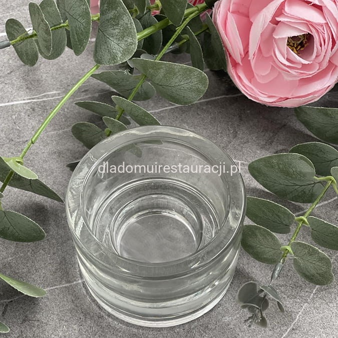 Świecznik Szklany 2 w 1 na Świece Masywny.jpg