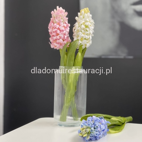 Wazon Tuba prazkowane szklo 20 cm.jpg