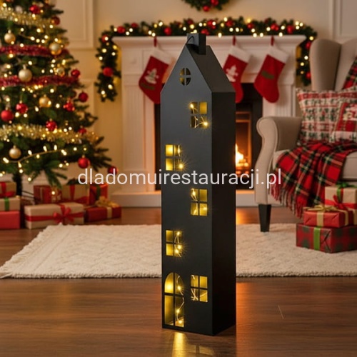 Latarnie metalowe domki komplet 3.jpg