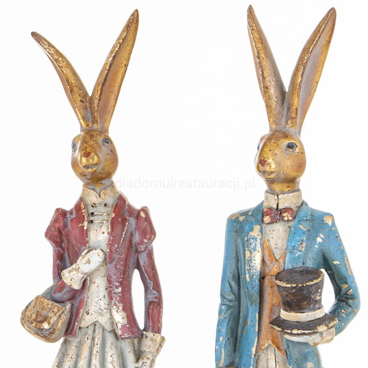 zajace wielkanocnw para z cylindrem i torebką.jpg