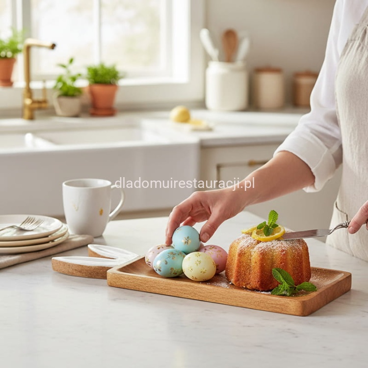 patera wielkanocna z drzewa mango z uszmi zająca.jpg