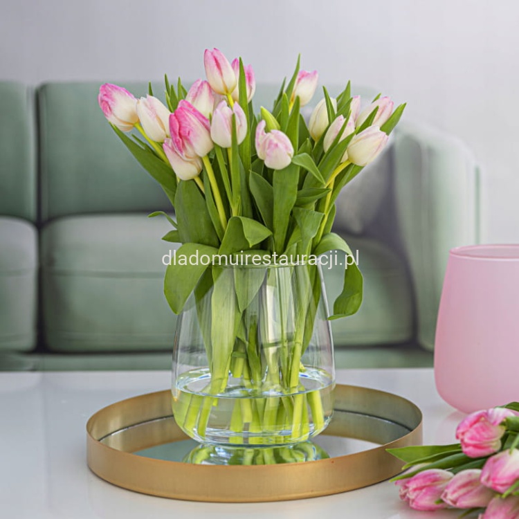 wazon szklany do bukietów 17cm .jpg