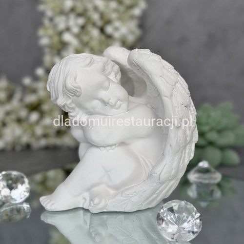 aniolek komunijny spiacy bialy 12x12cm.jpg