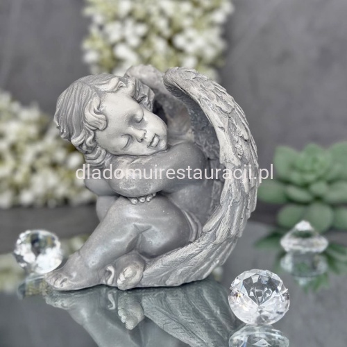 aniołek szary spiacy 12x12cm.jpg