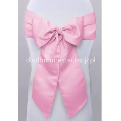 szarfa na krzesło 10 szt jasnoróżowa.jpg